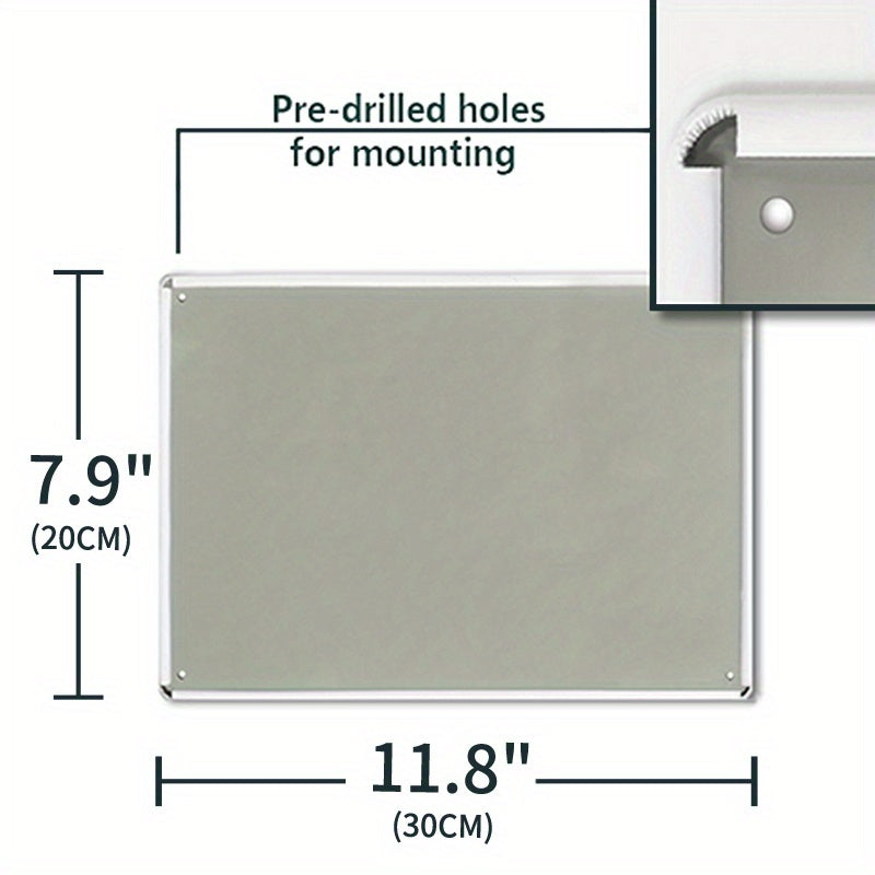 Lustiges Metallschild - Intelligente suchen nach Lösungen