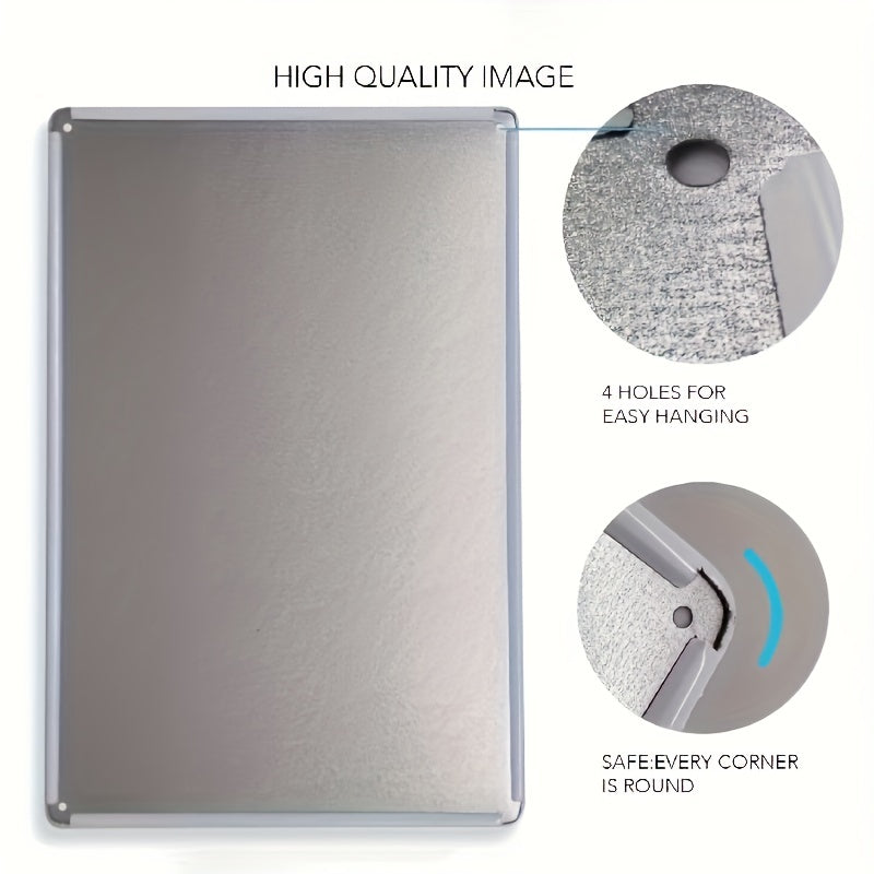 Lustiges Metallschild - Dorfkindr heulen nicht