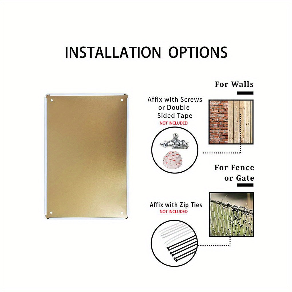 Lustiges Metallschild - Ich bin so vielen Menschen dankbar