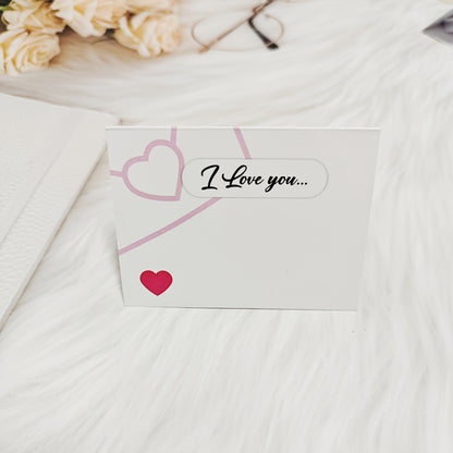 Liebevolle Umarmungs-Grußkarte zum Aufklappen „I love you Sooo Much!!“ –